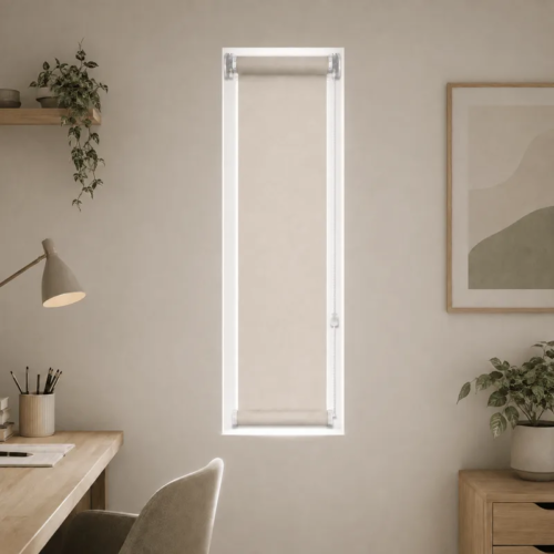 Cortina Roller Blackout Natural Sadartsa 30x110