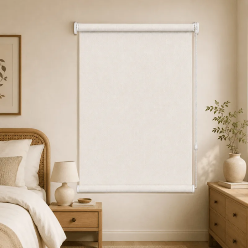 Cortina Roller Blackout Natural Sadartsa 50x150