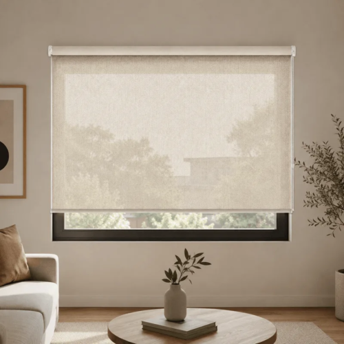 Cortina Roller Sunscreen Natural Sadartsa 120x110