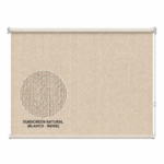 Cortina Roller Sunscreen Natural Sadartsa 120x110