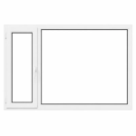 Ventana Sureña PVC Blanco DVH Nexo Confort 180x110